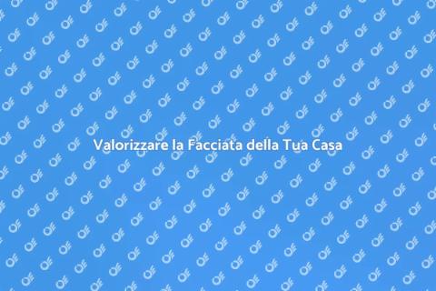 Trattare una Facciata: Bellezza e Funzionalità