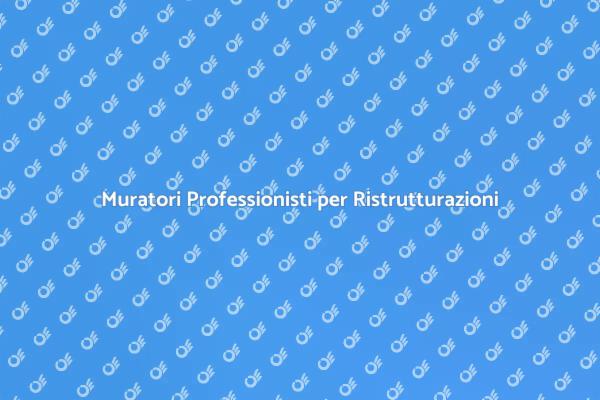 Ristruttura con Esperti Muratori