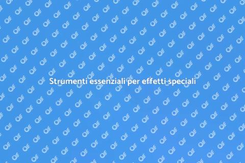 Equipaggiamento effetti speciali videomaking
