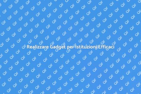 Gadget Promozionali per Istituzioni