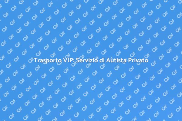 L'Arte del Trasporto per Celebrity