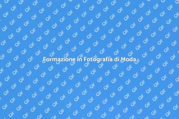 Inizia la tua carriera in Fotografia