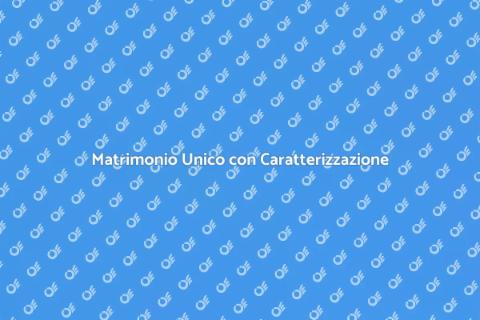 Servizio Caratterizzazione Matrimonio