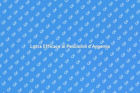 Disinfestazione dai Pesciolini d'Argento