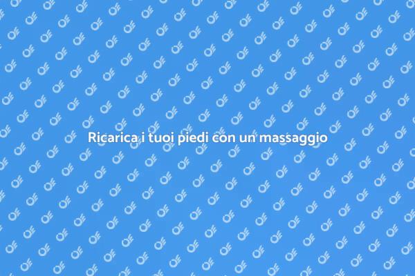 Rilassa i tuoi piedi con un massaggio