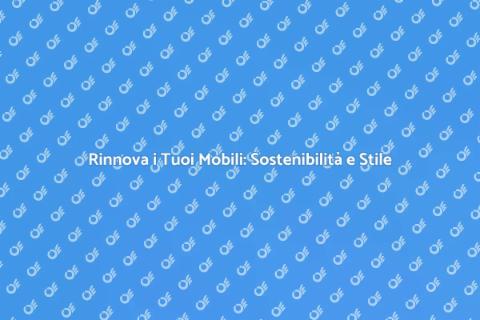 Ripristino Mobili Danneggiati Sostenibile