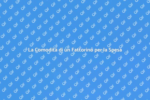 Fattorino per Spesa: La Soluzione Ideale