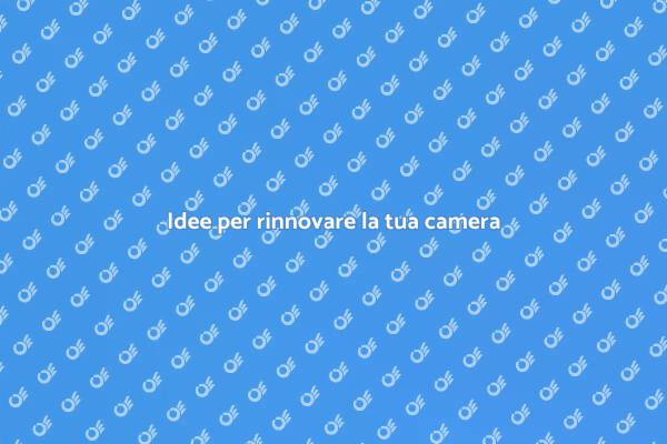 Trasforma la tua camera in un rifugio