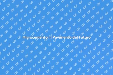 Pavimento in Microcemento per Interni