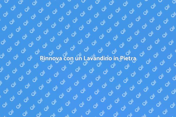 Lavandino in Pietra: Eleganza e Resistenza