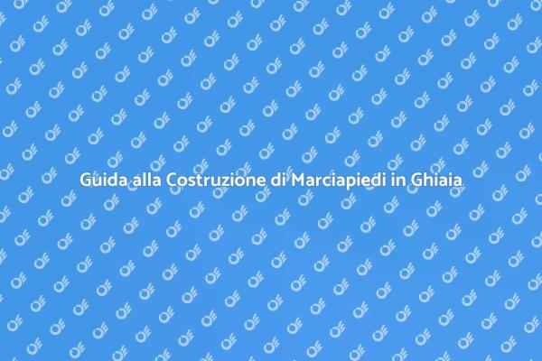 Marciapiede in Ghiaia: La Tua Guida