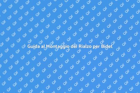 Rialzo per Bidet: Comfort e Accessibilità