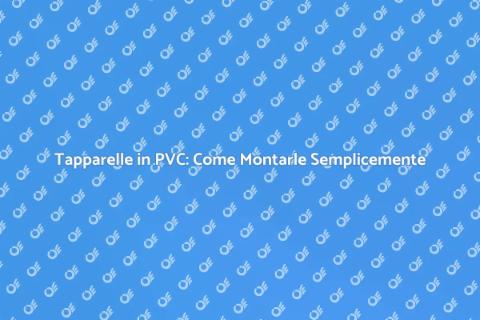 Montare Tapparelle in PVC: Guida Pratica