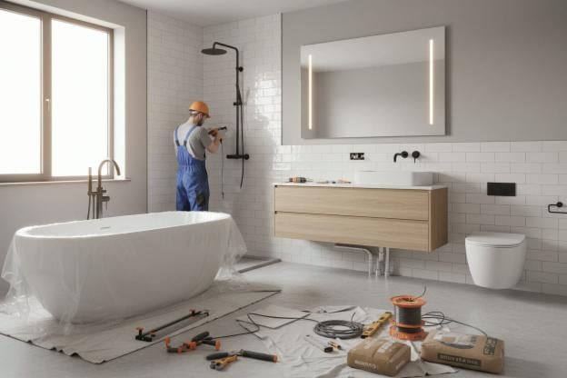 Installare un bagno completo