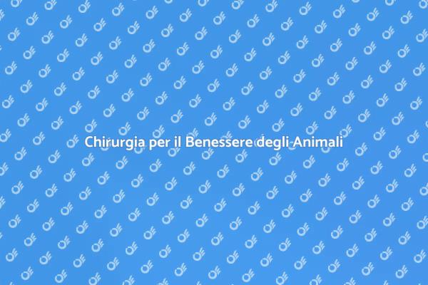 Chirurgia: Salute per i Nostri Animali