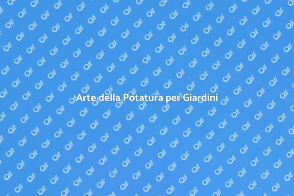 Potare per un Giardino Rigoglioso