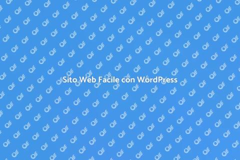 Creazione Sito Web con WordPress