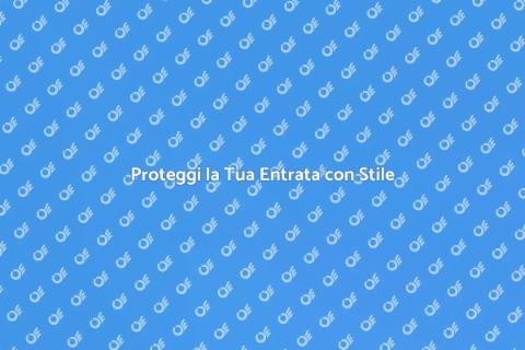 Pensilina in Policarbonato Trasparente