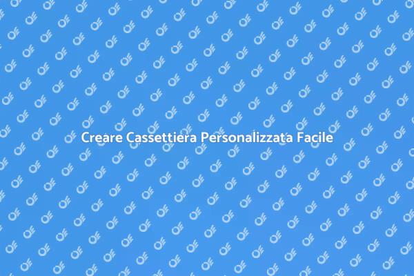 Costruzione Cassettiera Personalizzata