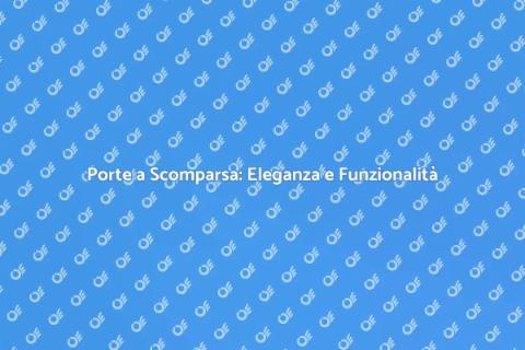 Installare una Porta a Scomparsa
