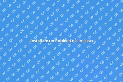 Rubinetto a Incasso: Eleganza e Funzionalità