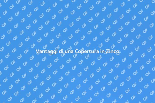 Perché Scegliere la Copertura in Zinco