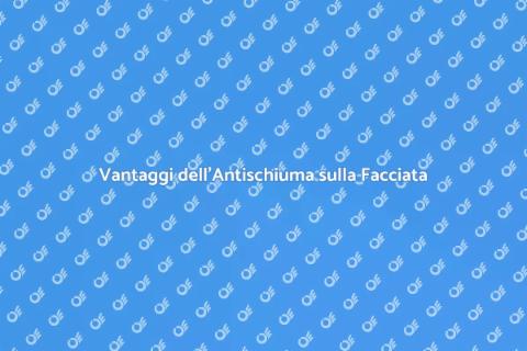 Applicare Antischiuma sulla Facciata