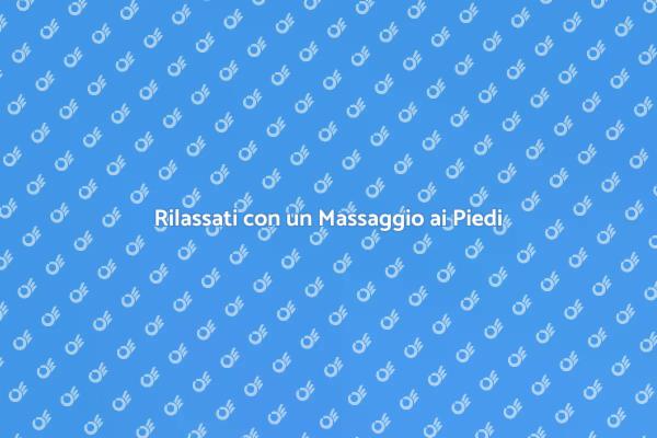 Riscopri il Benessere con un Massaggio