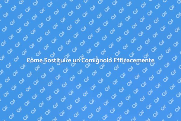 Sostituzione Comignolo: Tutto Quello che Devi Sapere