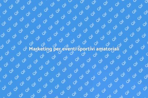 Pubblicizzare eventi sportivi amatoriali