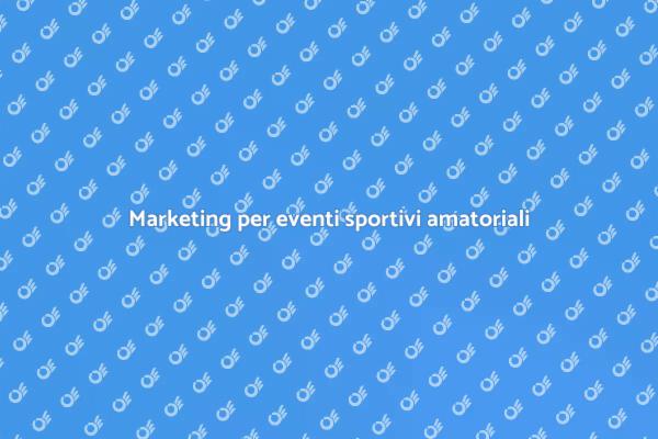 Come far brillare eventi sportivi