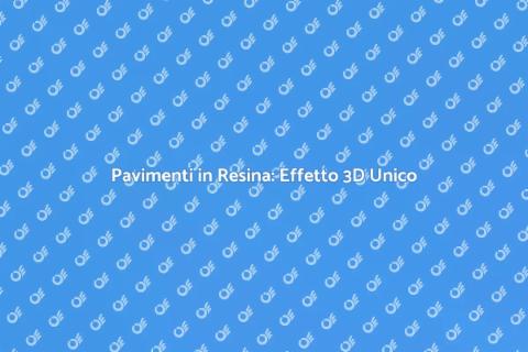 Resa Effetto Tridimensionale Pavimenti