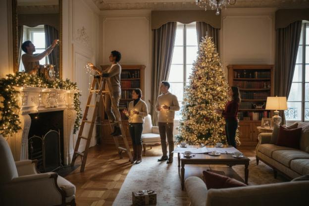 Quanto costa installare luci festive?