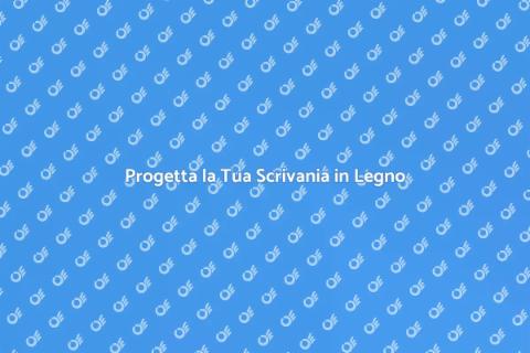 Scrivania su Misura in Legno
