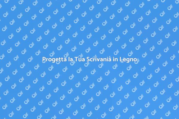 Creare una Scrivania in Legno Unica