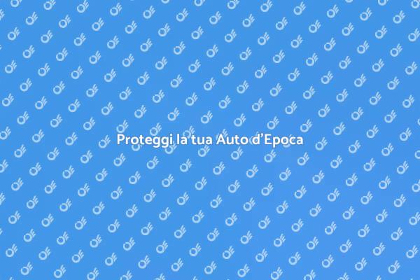 Assicurazioni: Protezione per Auto d'Epoca