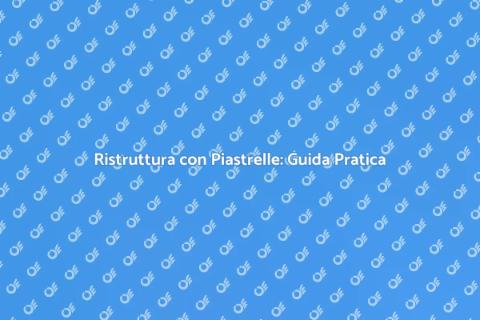 Rifacimento Pavimento con Piastrelle