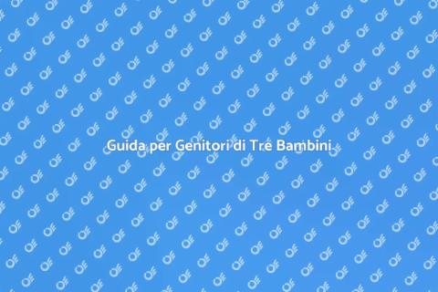 Assistere Tre Bambini Infrasettimanale