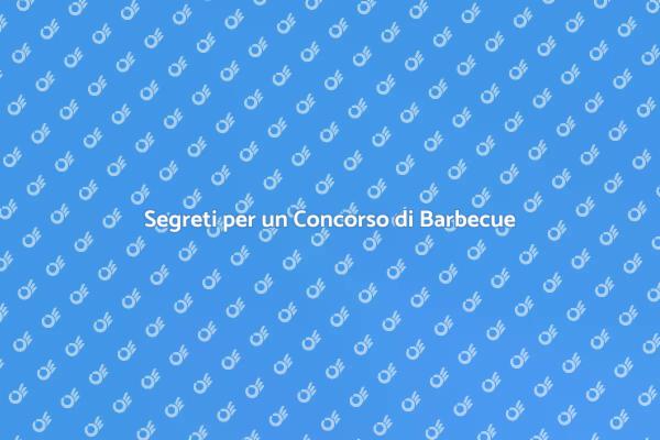 Come Organizzare un Concorso di Barbecue