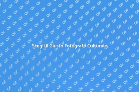 Fotografo per Eventi Culturali