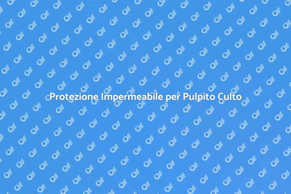 L'Essenziale Impermeabilizzazione del Pulpito
