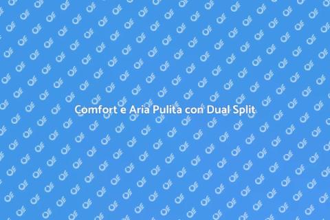 Condizionatore Dual Split e Purificazione
