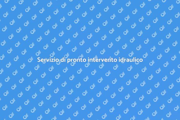 Emergenze idrauliche? Ecco come agire!