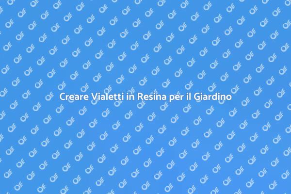 Vialetto in Resina: Eleganza per il Giardino