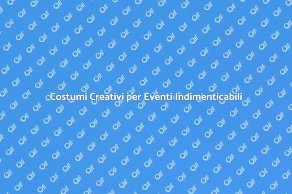 La Magia dei Costumi per Ogni Occasione