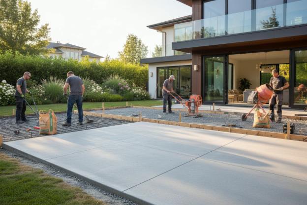 Quanto costa costruire un patio in calcestruzzo?