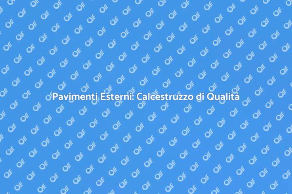 Trasforma il Tuo Giardino con Calcestruzzo