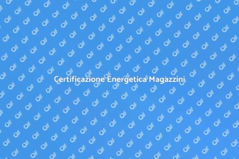 Controllo Certificazione Energetica