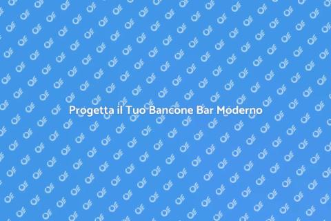 Bancone Bar Moderno: Atmosfere Uniche
