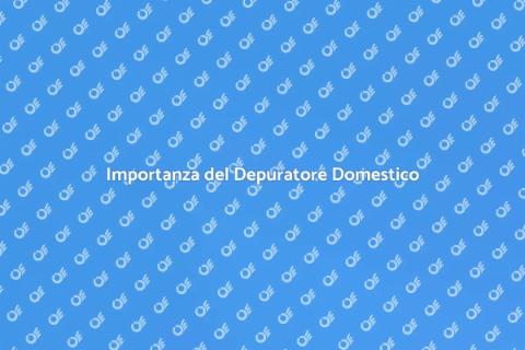 Depuratore per Uso Domestico Essenziale
